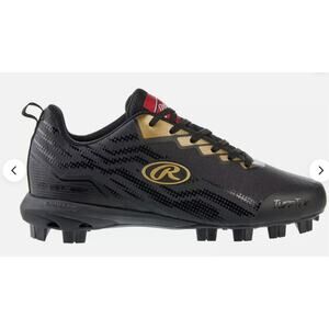 Rawlings Saber Low Men's Baseball Cleats, NEW w/out box, 8D